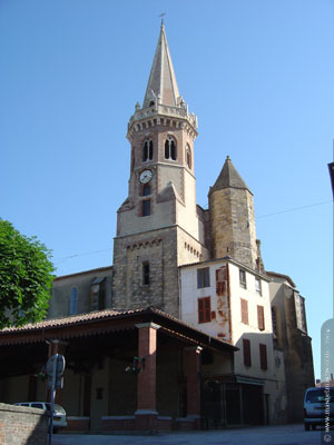 "L'église de Puylaurens"